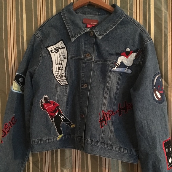 hip hop jeans jacket